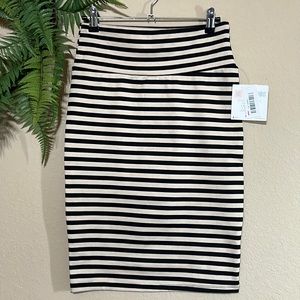 NWT Lularoe Striped Cassie Pencil Skirt- size XS